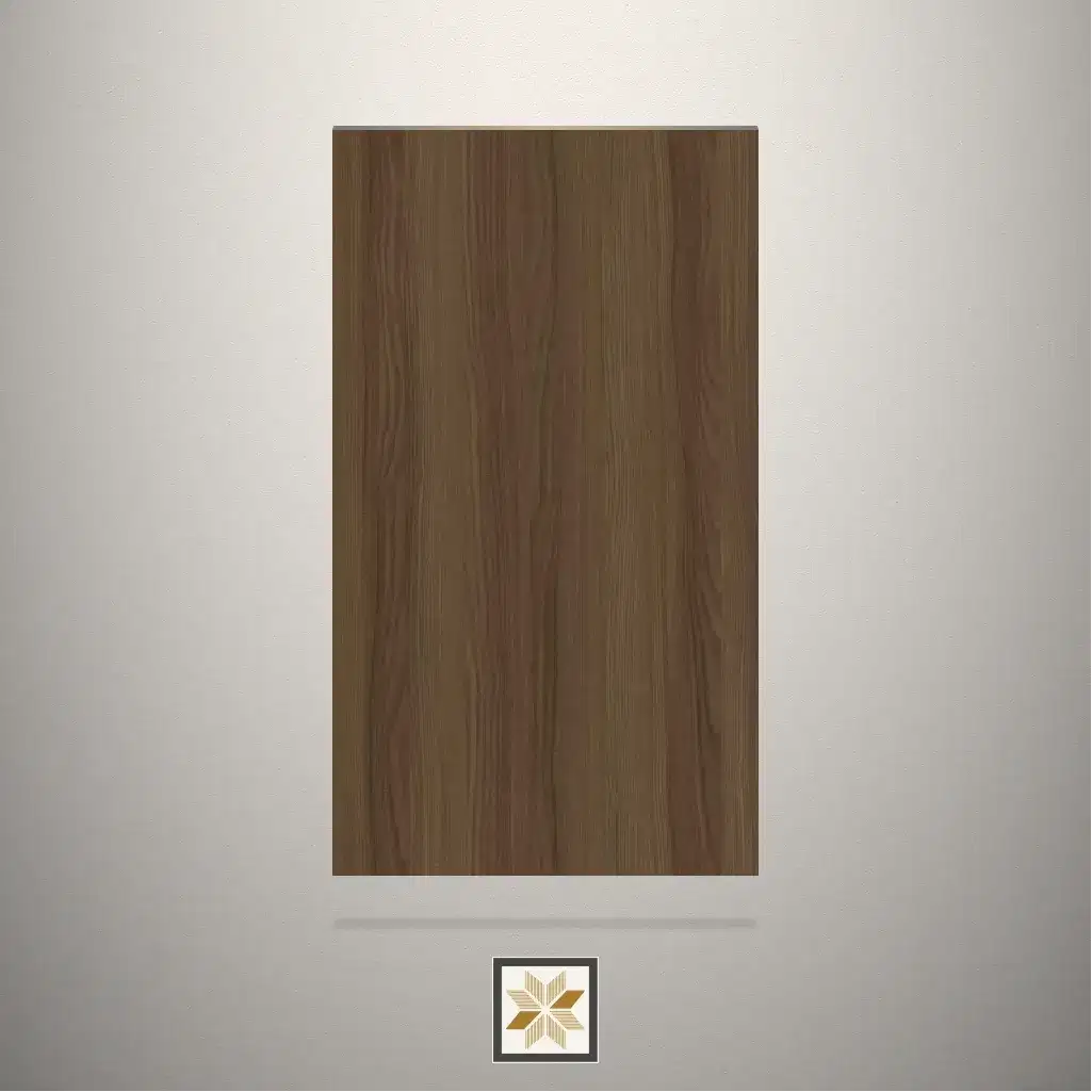 Matt Sion Ash Dark Wooden Brown Laminate (8x4 feet,0.95 mm): LM-18950-0