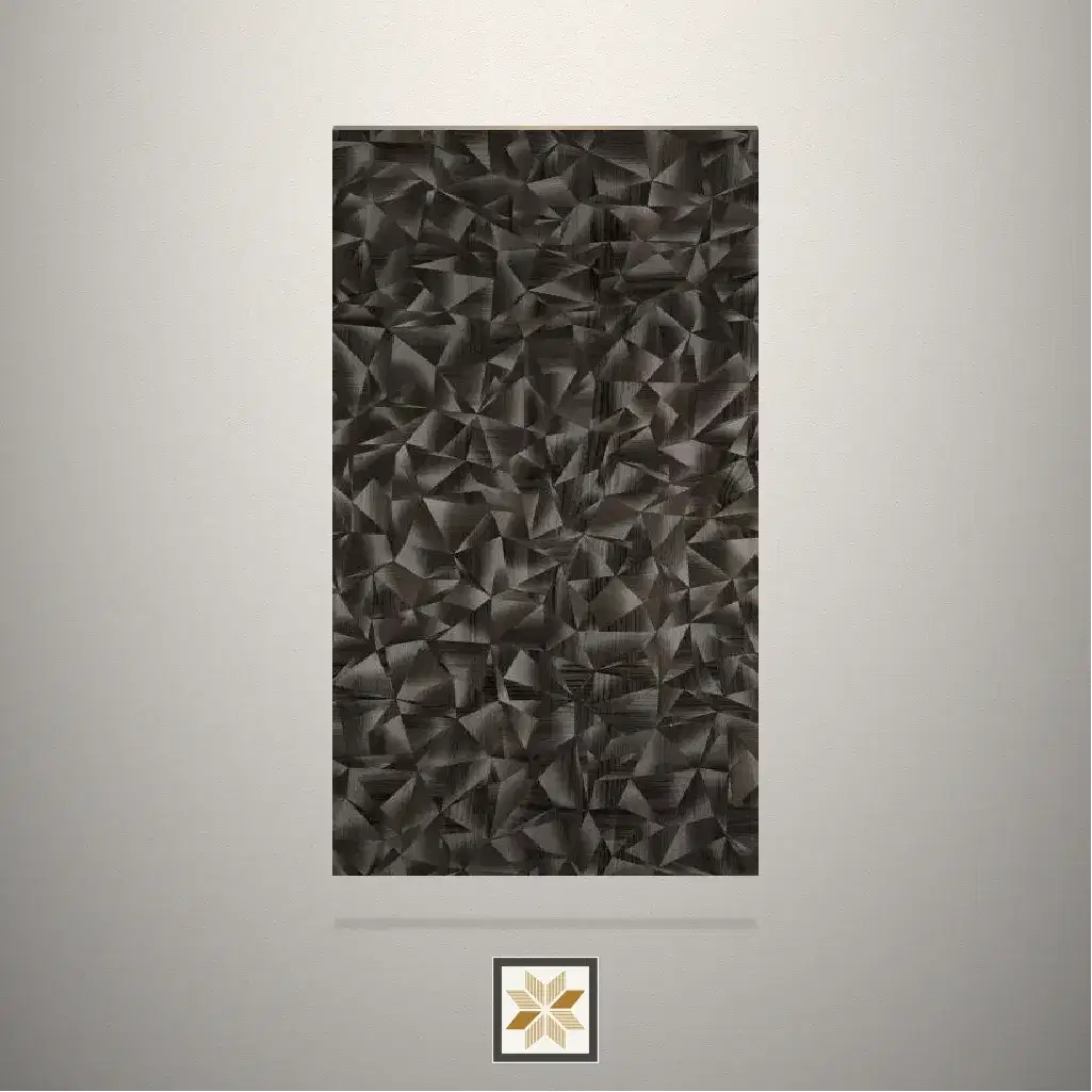 High Gloss Pattern Grey Laminate (8x4 feet,1 mm): LM-19111-0