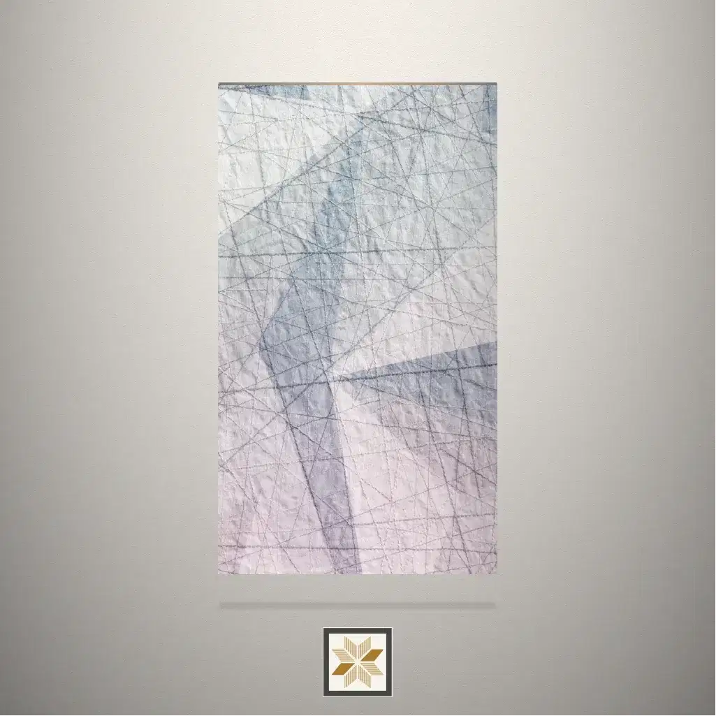 Textured Fabric Linen White Laminate (8x4 feet,1.25 mm): LM-19112-0