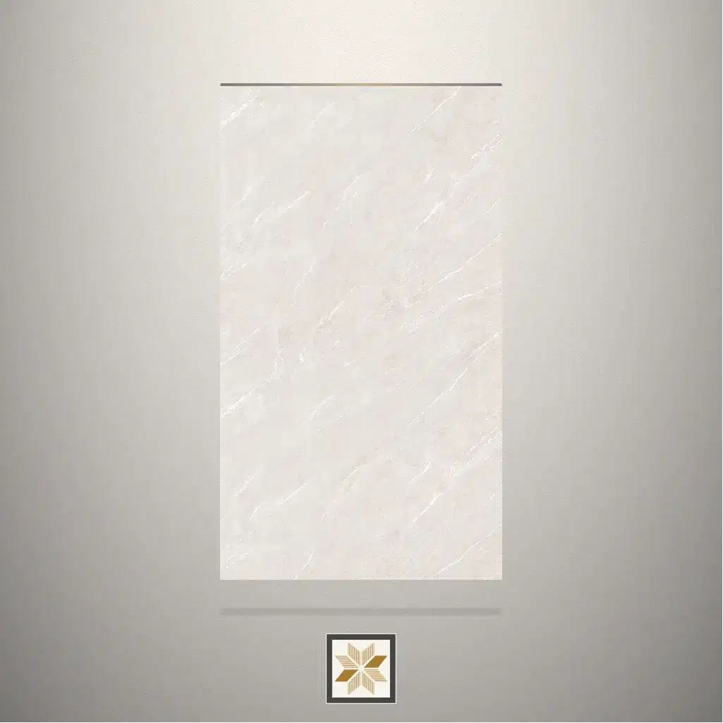 Textured Cast Stone Marble Grey Laminate (8x4 feet,1 mm): LM-19199-0