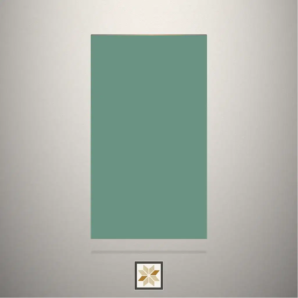 High Gloss Fern Green Solid Color Green Laminate (8x4 feet,0.8 mm): LM-19252-0