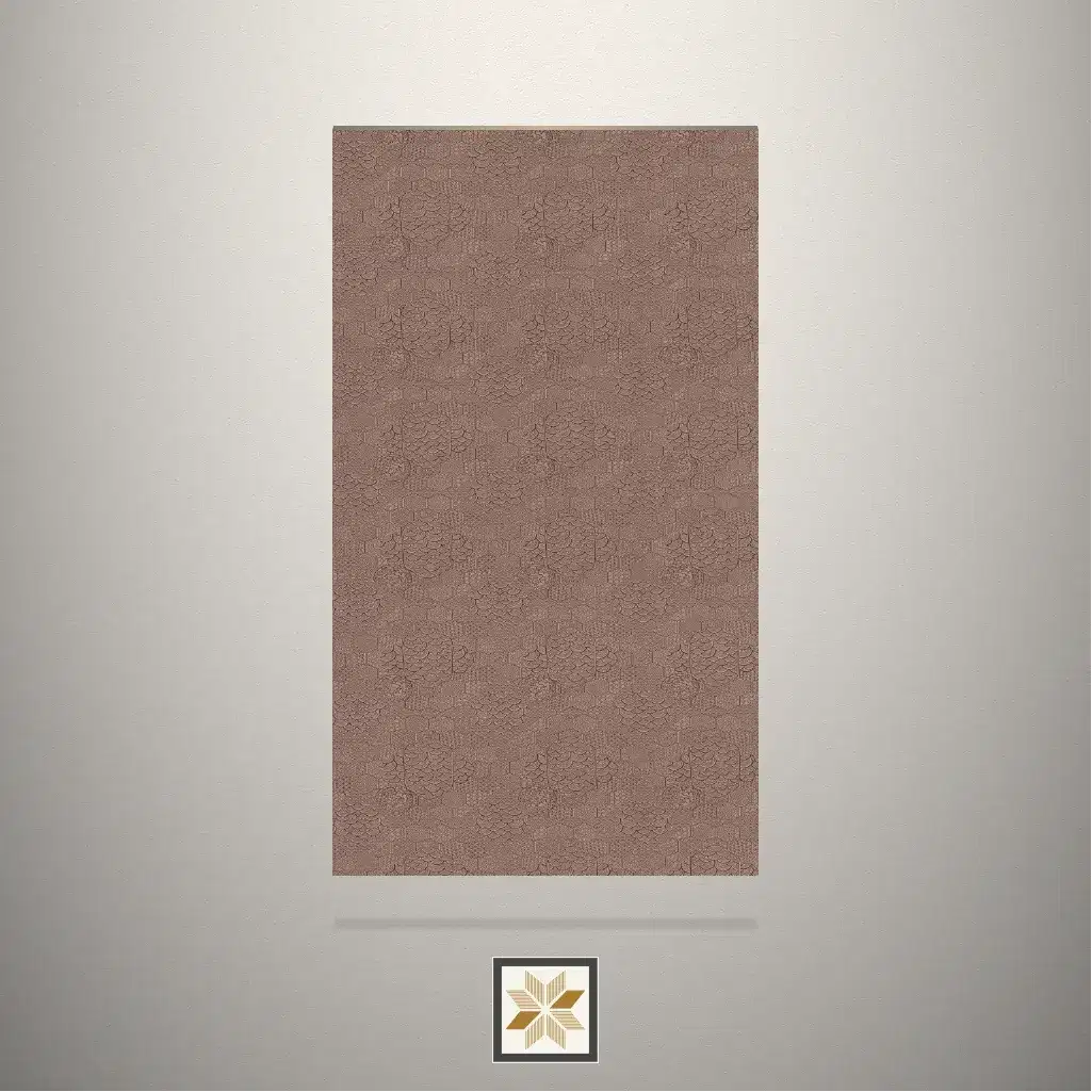 Textured PU Art Deco Pattern Laminate (8x4 feet,1 mm): LM-19338-0