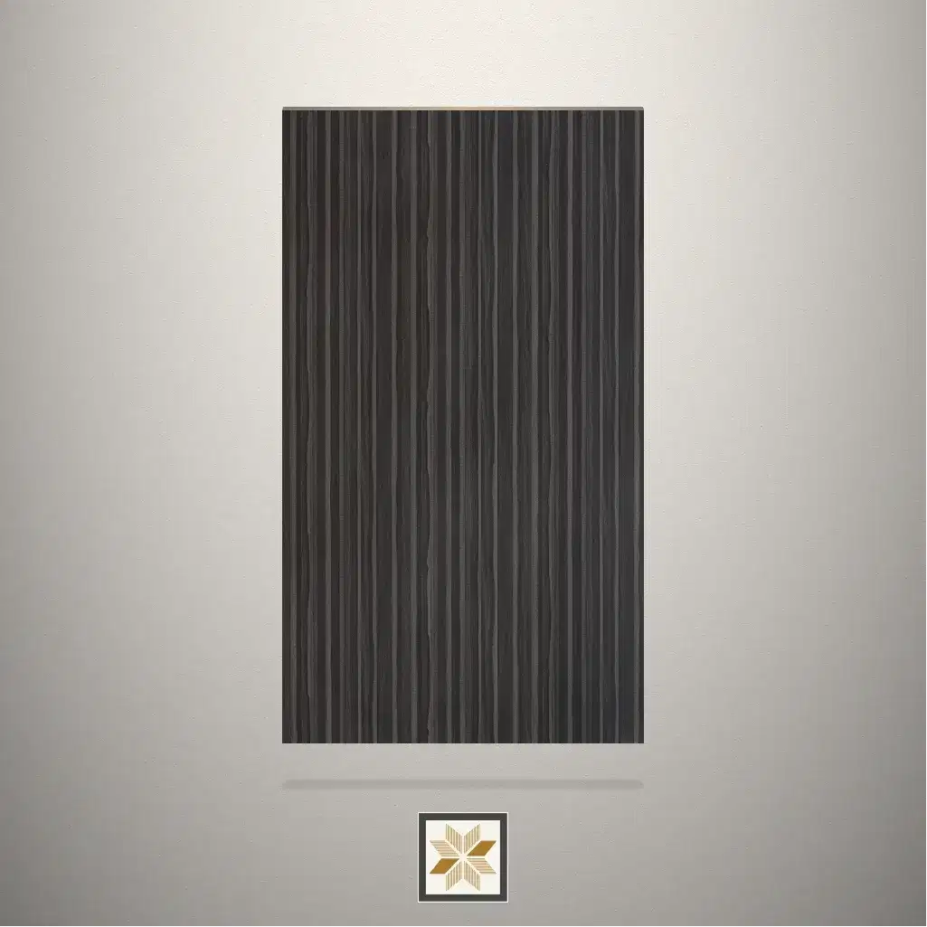 Textured Blosson Black Pattern Brown Laminate (8x4 feet,1 mm): LM-19410-0