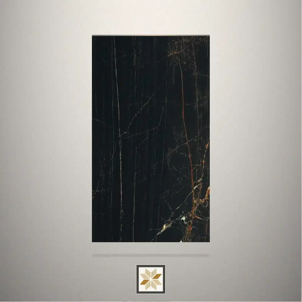 Textured Pattern Black Laminate (8x4 feet,1 mm): LM-19471-0