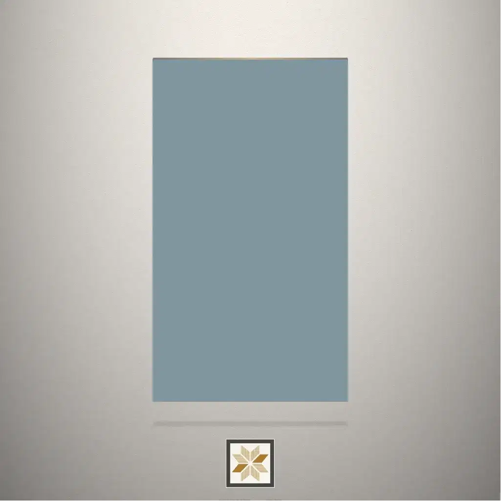 Matt Pastel Blue Solid Color Blue Laminate (8x4 feet,1 mm): LM-19517-0