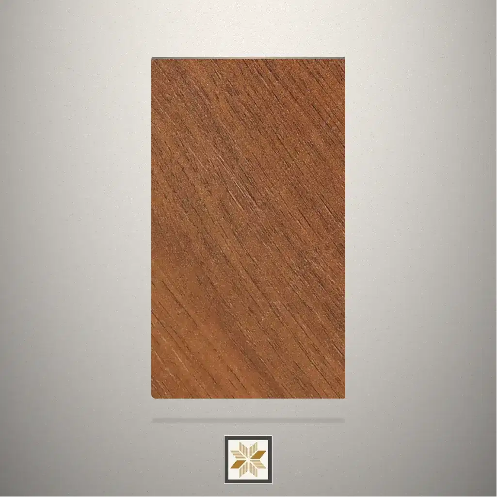 Matt Satine Wooden Brown Laminate (8x4 feet,1 mm): LM-19543-0