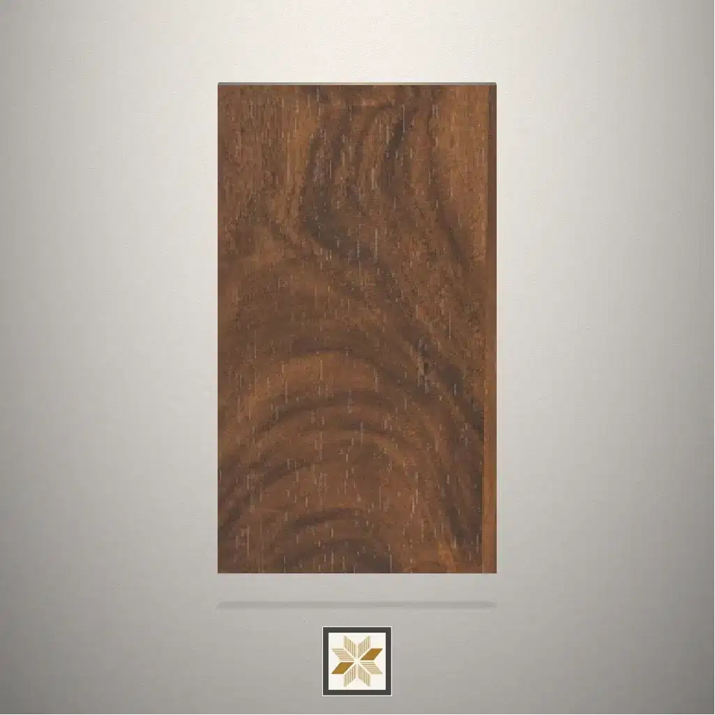 Suede Walnut Crotch Wooden Brown Laminate (8x4 feet,0.8 mm): LM-19595-0