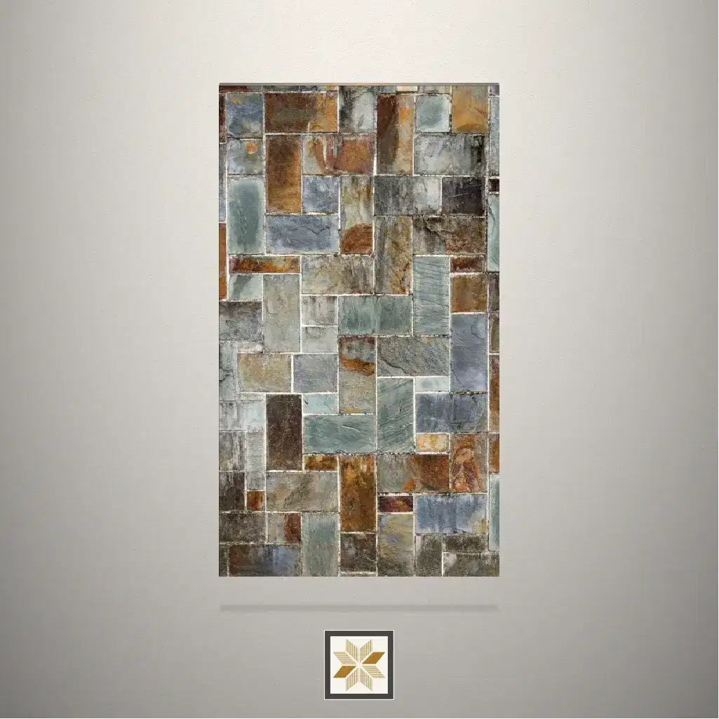 High Gloss Rich Digital Digital Printed Multi Colour Laminate (8x4 feet,1 mm): LM-19612-0