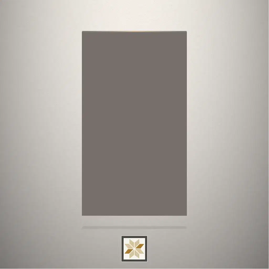 High Gloss Dark Truffle Solid Color Brown Laminate (8x4 feet,1.5 mm): LM-19633-0