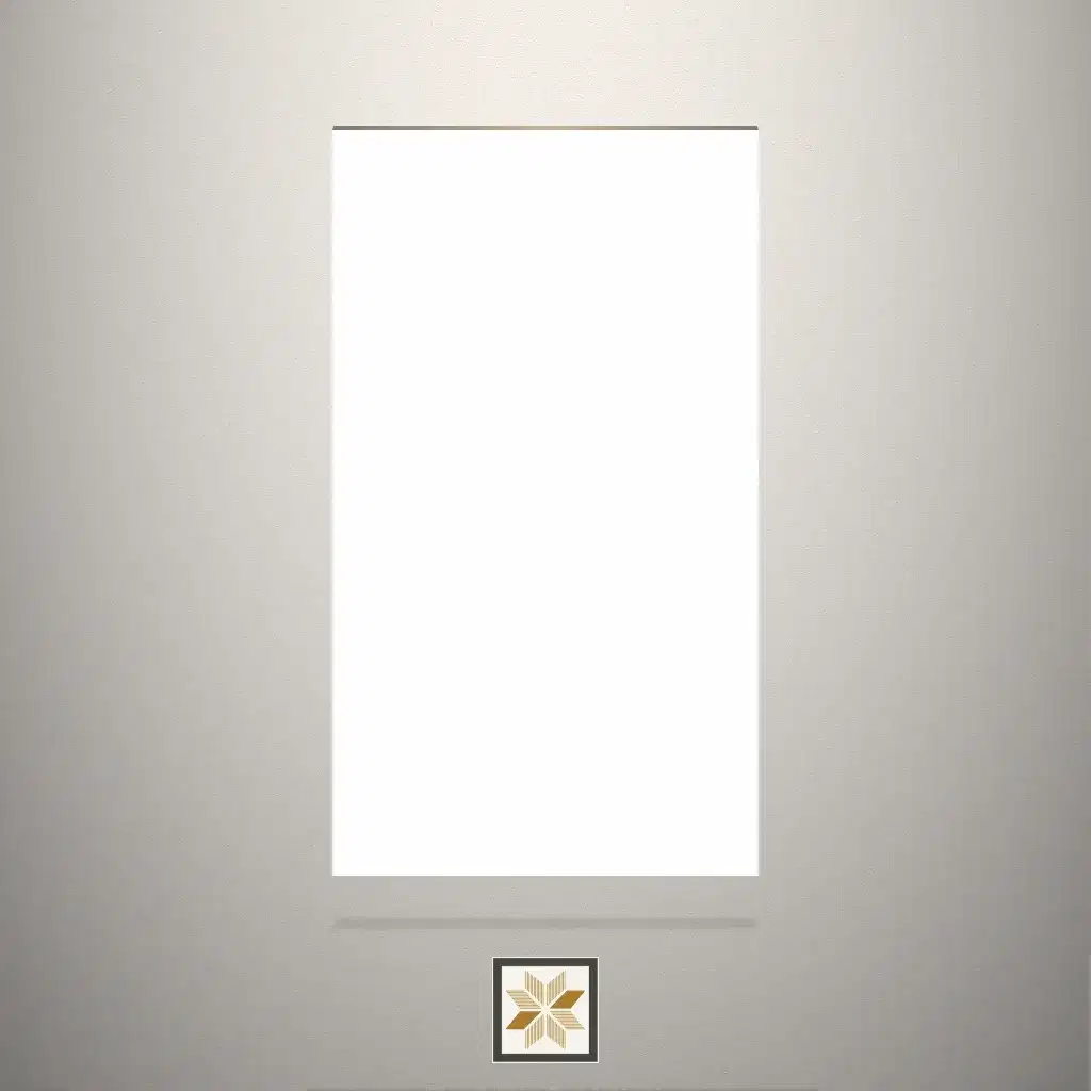 High Gloss Solid Color White Laminate (8x4 feet,1 mm): LM-19665-0