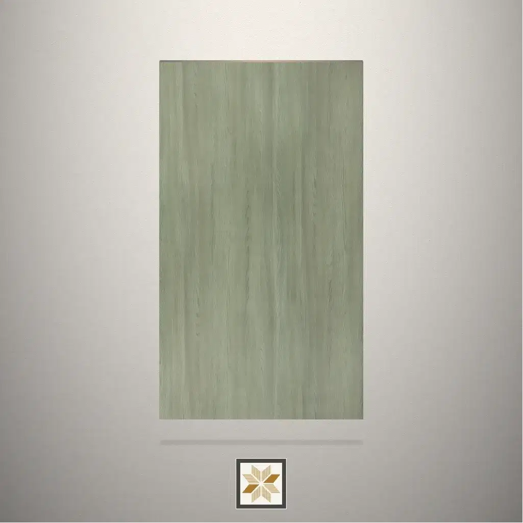 Textured American Ash Wooden Brown Laminate (8x4 feet,1 mm): LM-19707-0