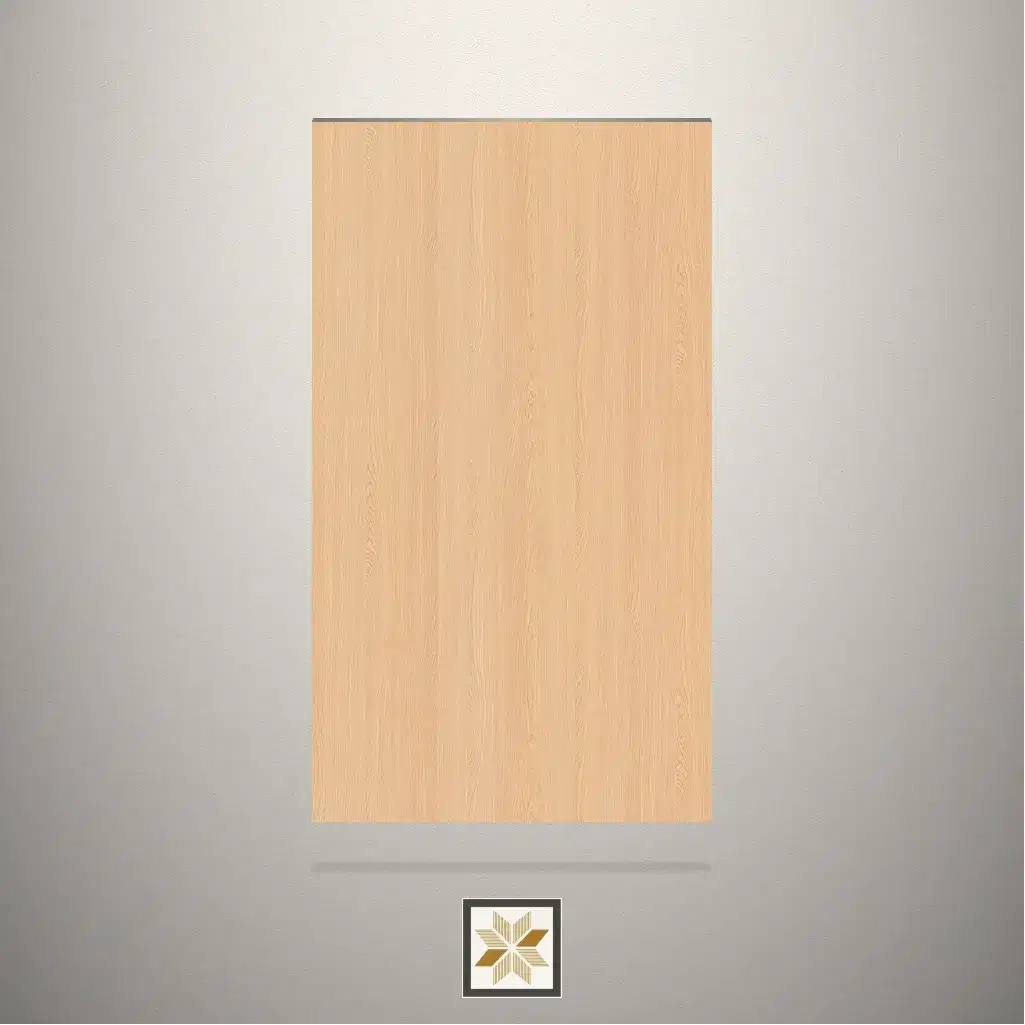 Suede Natural Ash Wooden Brown Laminate (8x4 feet,1 mm): LM-19709-0