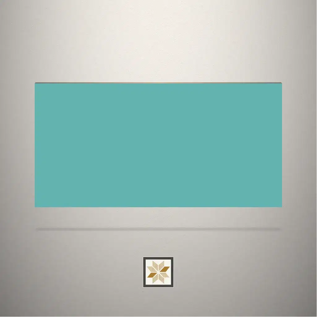 Suede Bright Teal Solid Color Blue Laminate (8x4 feet,1 mm): LM-19732-0