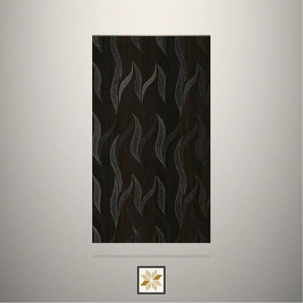 Textured Teak Wooden Brown Laminate (8x4 feet,0.8 mm): LM-19763-0