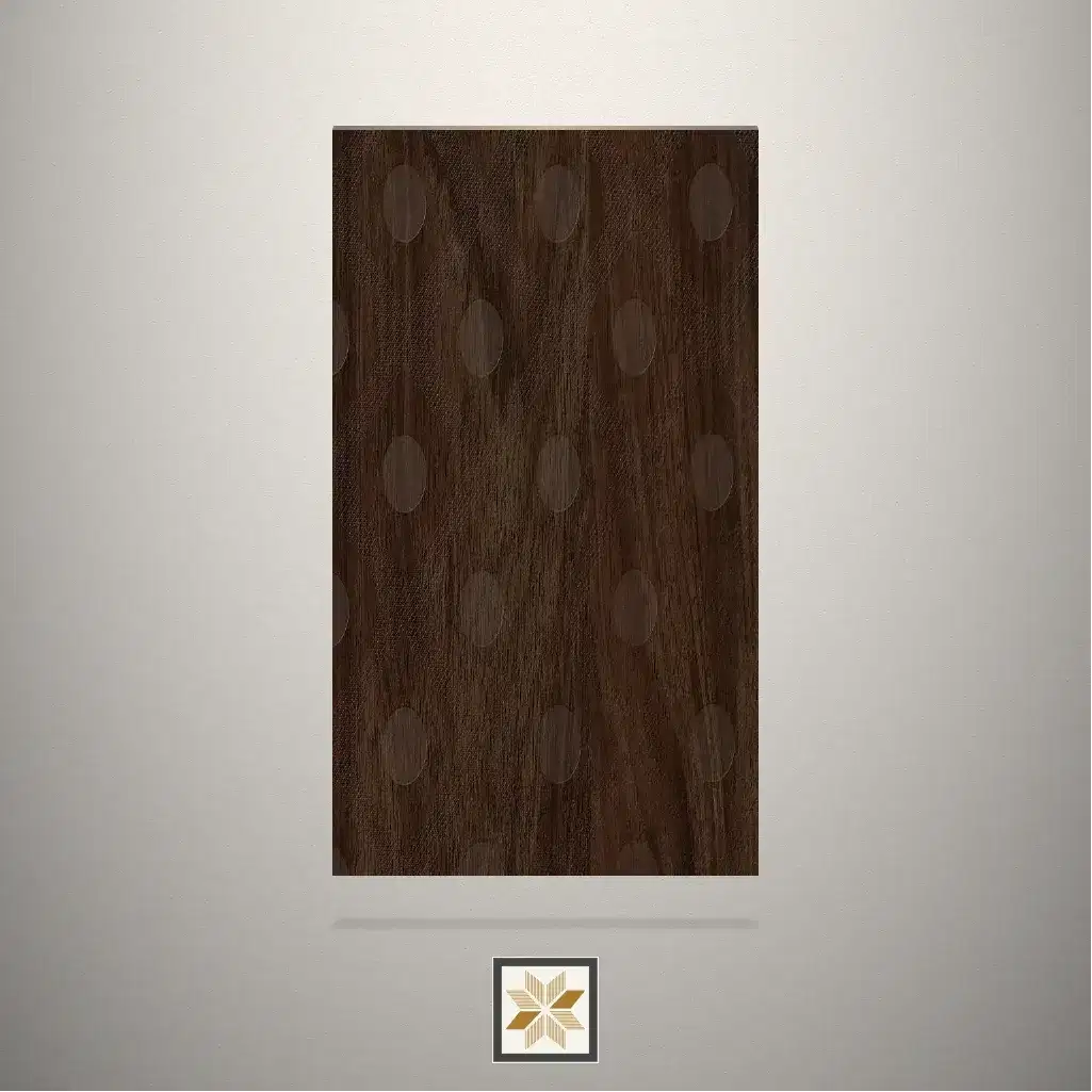Textured Jungle Wood Pattern Brown Laminate (8x4 feet,0.8 mm): LM-19809-0