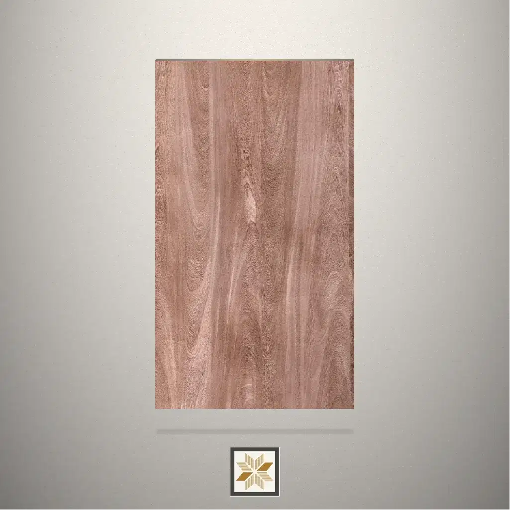 High Gloss Wooden Brown Laminate (8x4 feet,1 mm): LM-19815-0