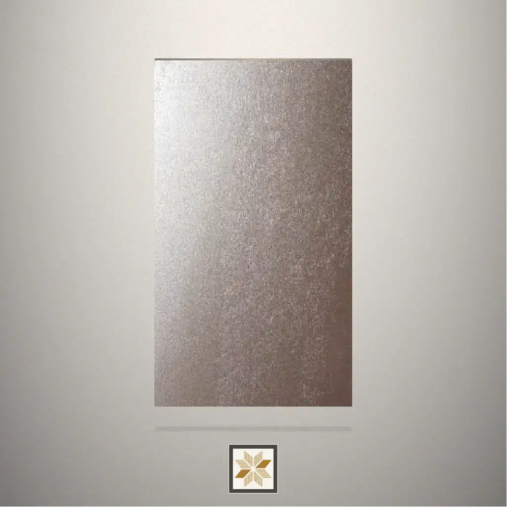 Metal Crystal Rust Metal Grey Laminate (8x4 feet,1 mm): LM-19831-0