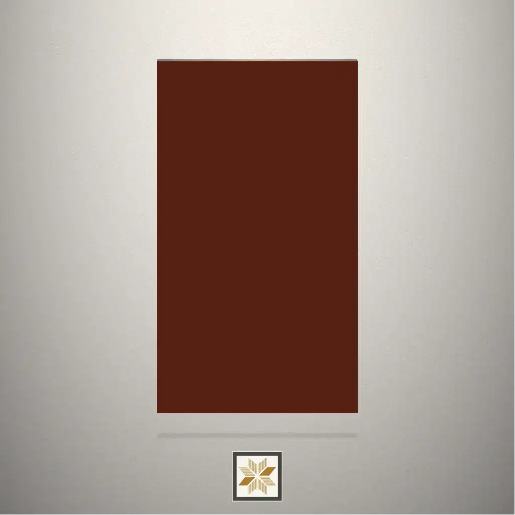 Suede Brown Solid Color White Laminate (8x4 feet,1 mm): LM-19874-0