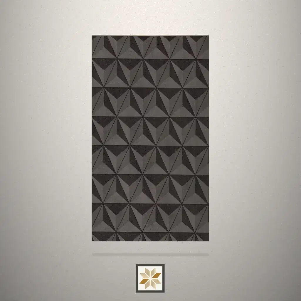 Textured Pattern Black Laminate (8x4 feet,1.25 mm): LM-19903-0