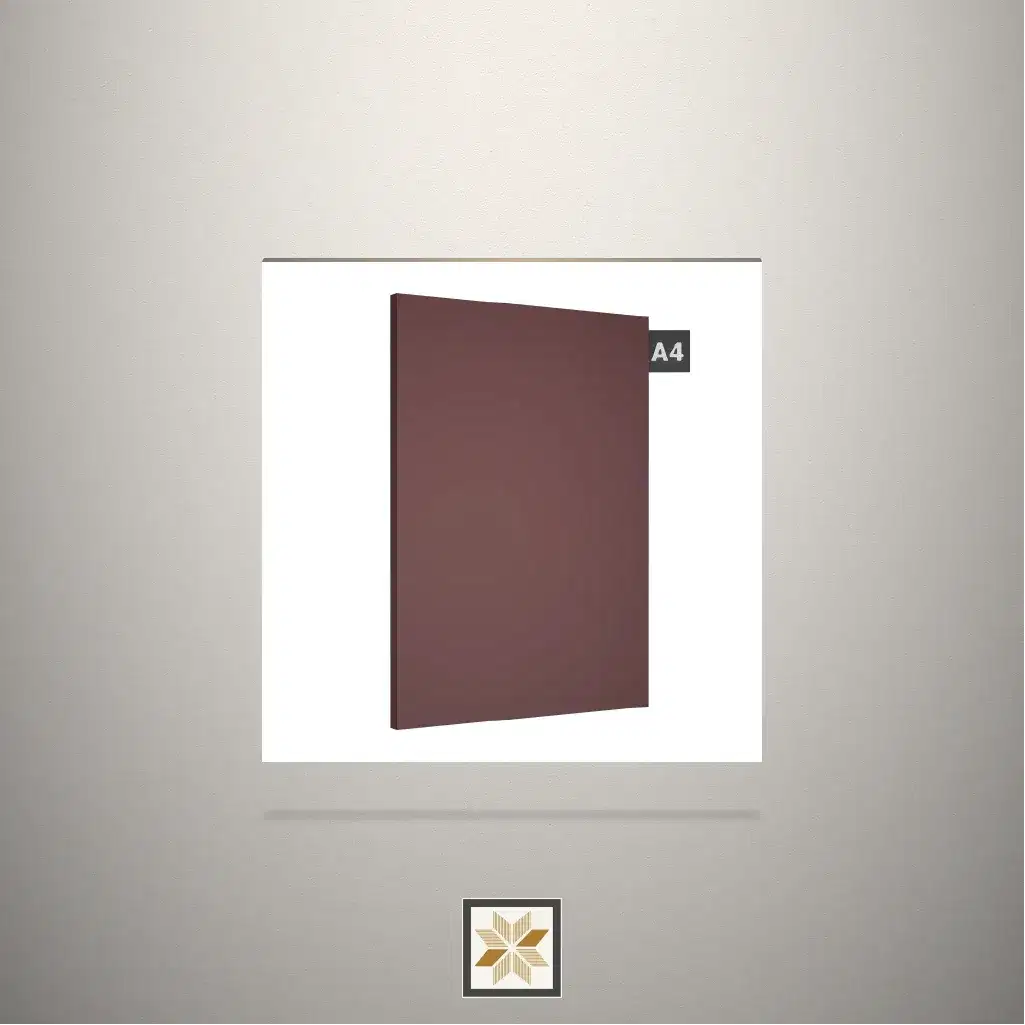 Textured Mocha Wave Brown Laminate (8x4 feet,1 mm): LM-19915-0