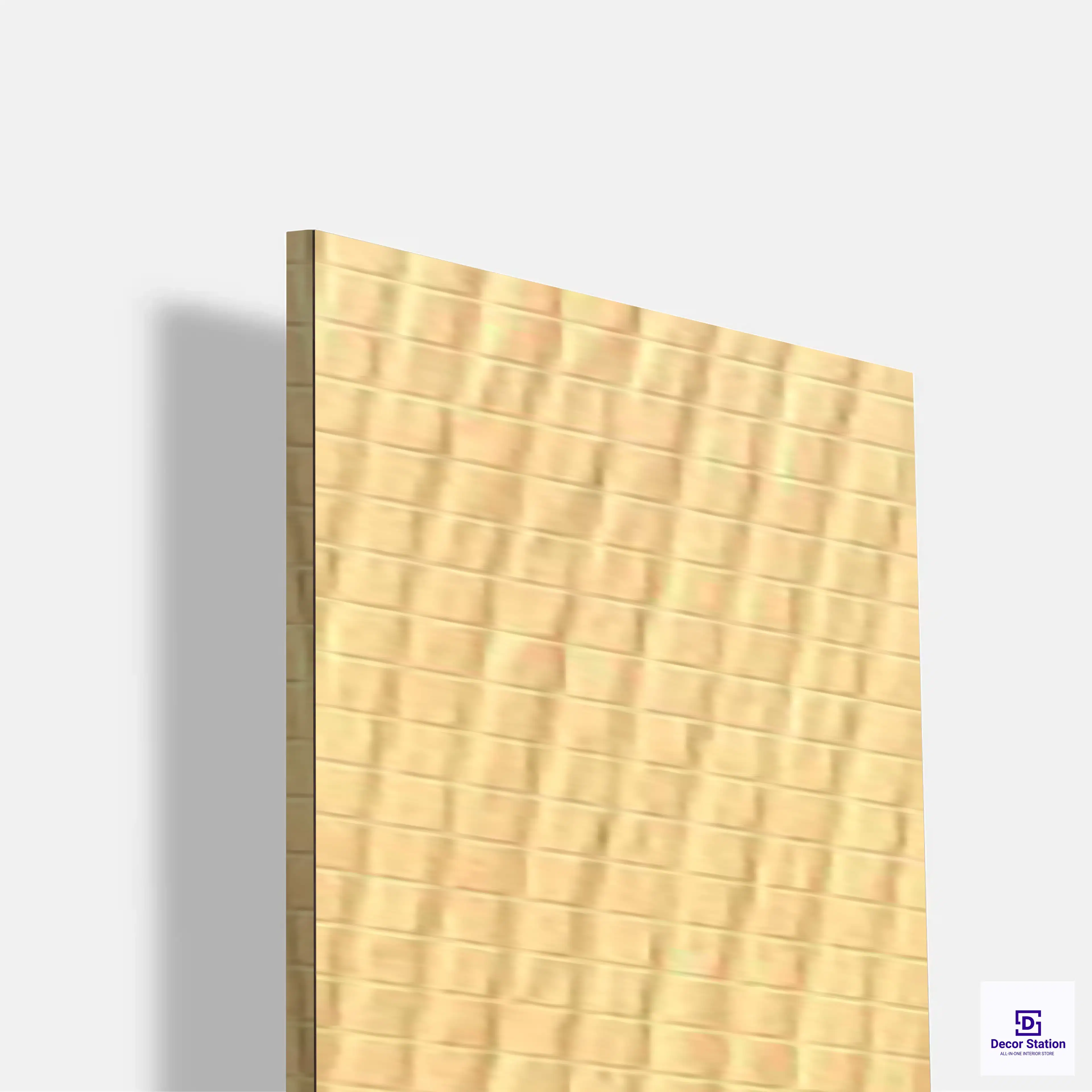 Texture 527895-S3 Beige Fluted Woodgrain Laminate (8x4 Feet, 1mm) | LM-54244-A-0