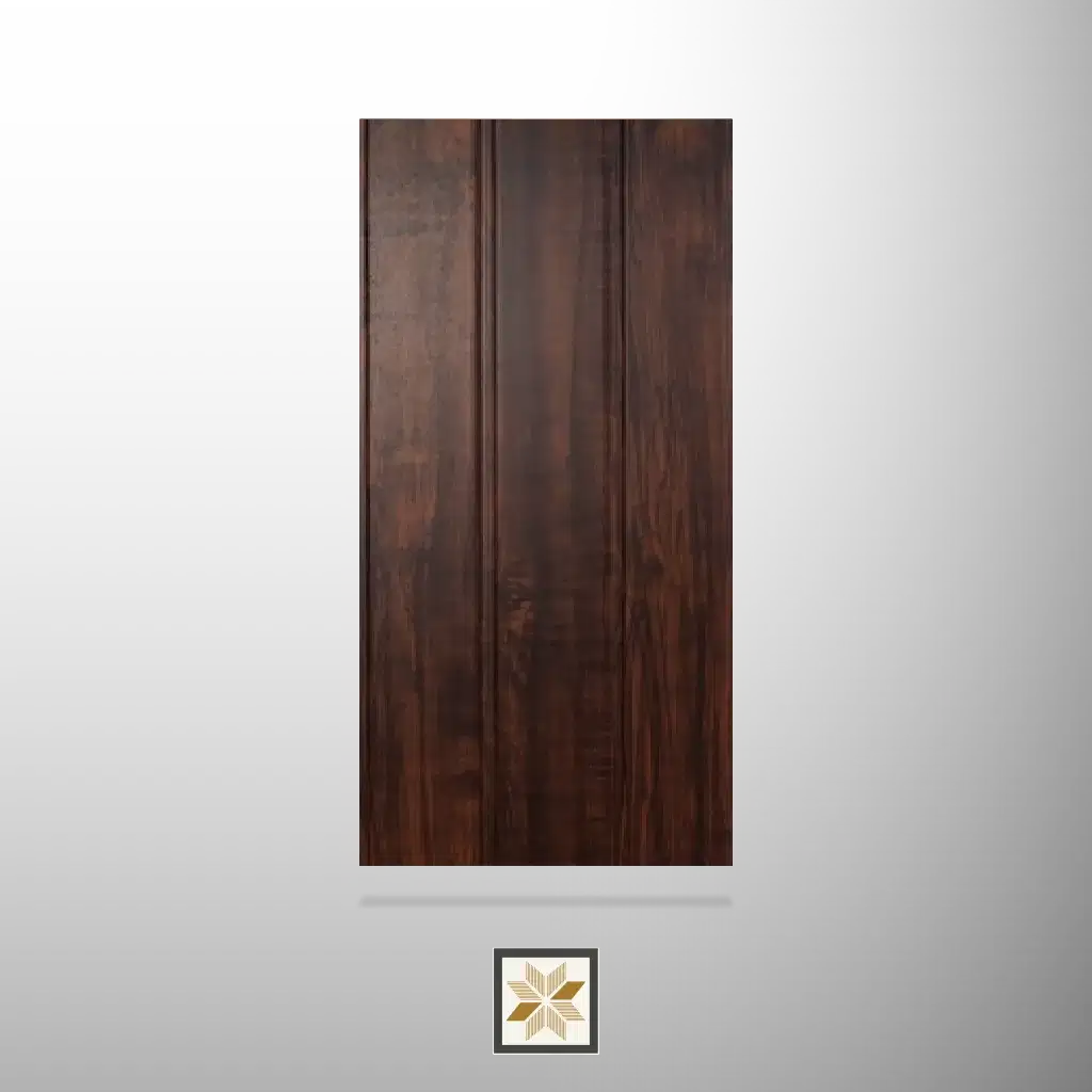 10x1 feet | 8 mm Brown Wood louvers (suitable for Bedroom, Hotel, Living Room, Office, Restaurant, TV Cabinet) | LV-20035-0