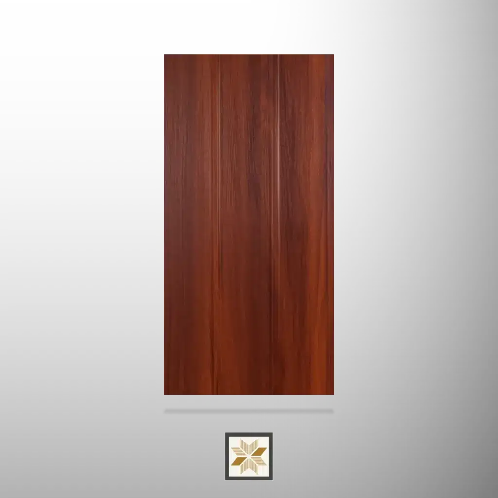 10x1 feet | 8 mm Brown Wood louvers (suitable for Bedroom, Hotel, Living Room, Office, Restaurant, TV Cabinet) | LV-20046-B-0