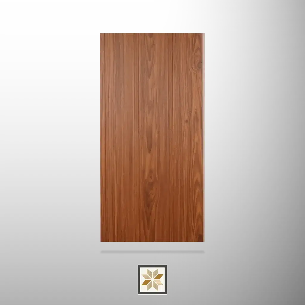 10x1 feet | 8 mm Brown Wood louvers (suitable for Bedroom, Hotel, Living Room, Office, Restaurant, TV Cabinet) | LV-20039-0
