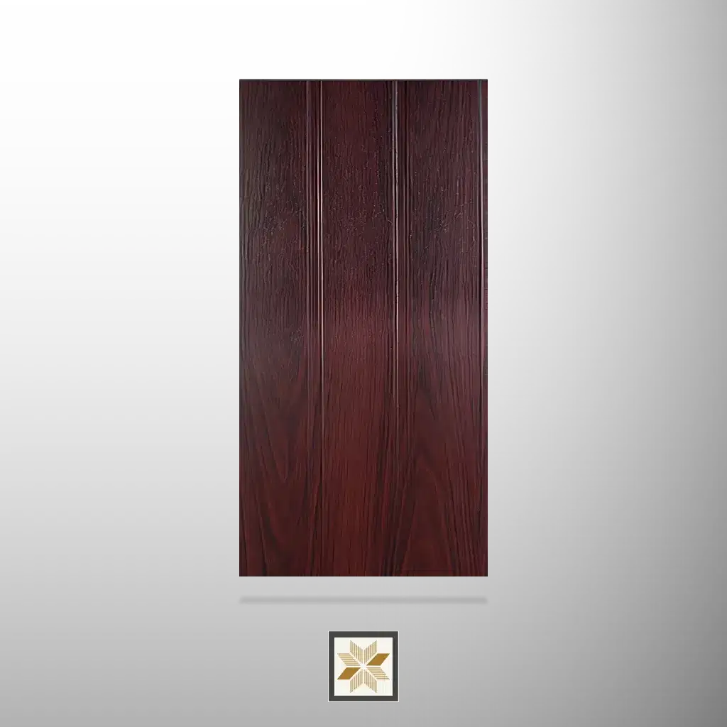 10x1 feet | 8 mm Brown Wood louvers (suitable for Bedroom, Hotel, Living Room, Office, Restaurant, TV Cabinet) | LV-20089-0