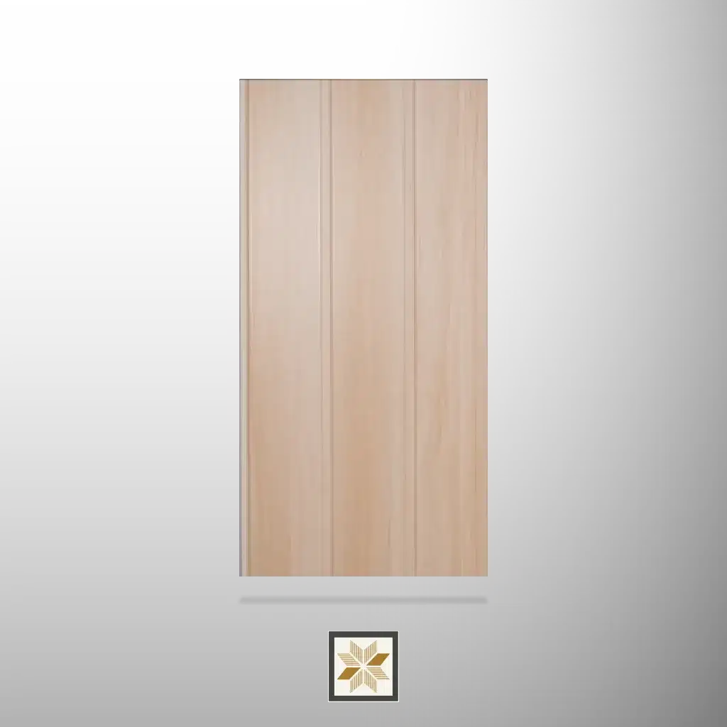 10x1 feet | 8 mm Brown Wood louvers (suitable for Bedroom, Hotel, Living Room, Office, Restaurant, TV Cabinet) | LV-20191-0