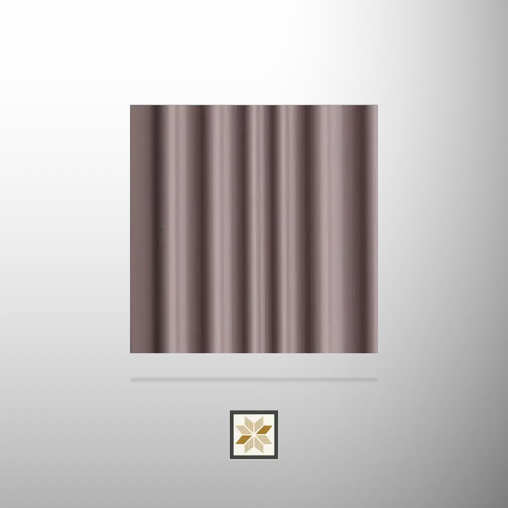 9.5x0.39 feet | 12 mm Pink louvers (suitable for Bedroom, Feature Wall, Living Room, Office) | LV-20216