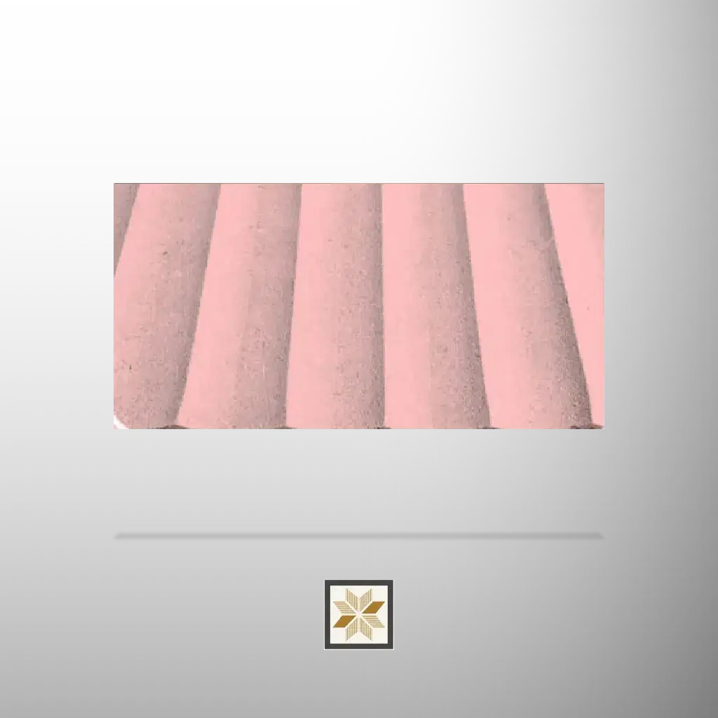 8x4 feet | 8 mm Red louvers (suitable for Bedroom, Hotel, Kitchen, Living Room, Office, Restaurant, TV Cabinet) | LV-20808-0