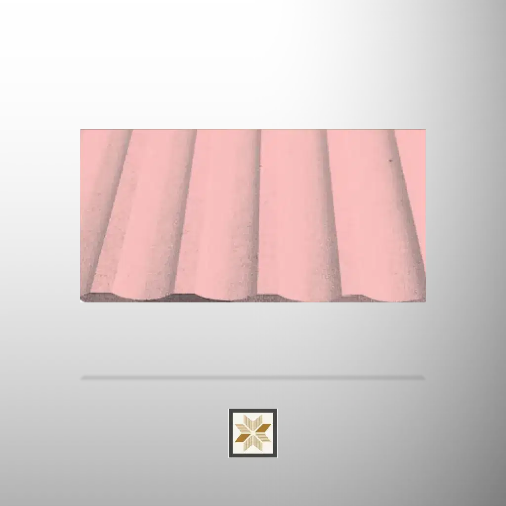 8x4 feet | 8 mm Red louvers (suitable for Bedroom, Hotel, Kitchen, Living Room, Office, Restaurant, TV Cabinet) | LV-20811-0