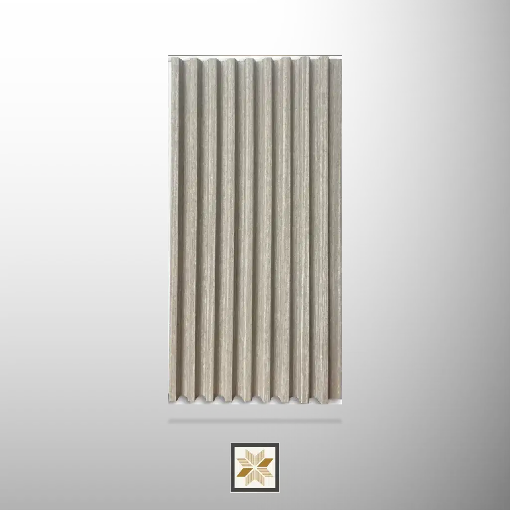 9.5x0.41 feet | 12 mm Beige Wood Wood louvers (suitable for Bedroom, Feature Wall, Kitchen, Living Room, Office) | LV-21873-B-0
