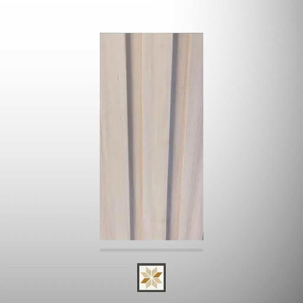 9.5x0.66 feet | 10 mm Brown Wood louvers (suitable for Bedroom, Feature Wall, Kitchen, Living Room, Office) | LV-21876-0