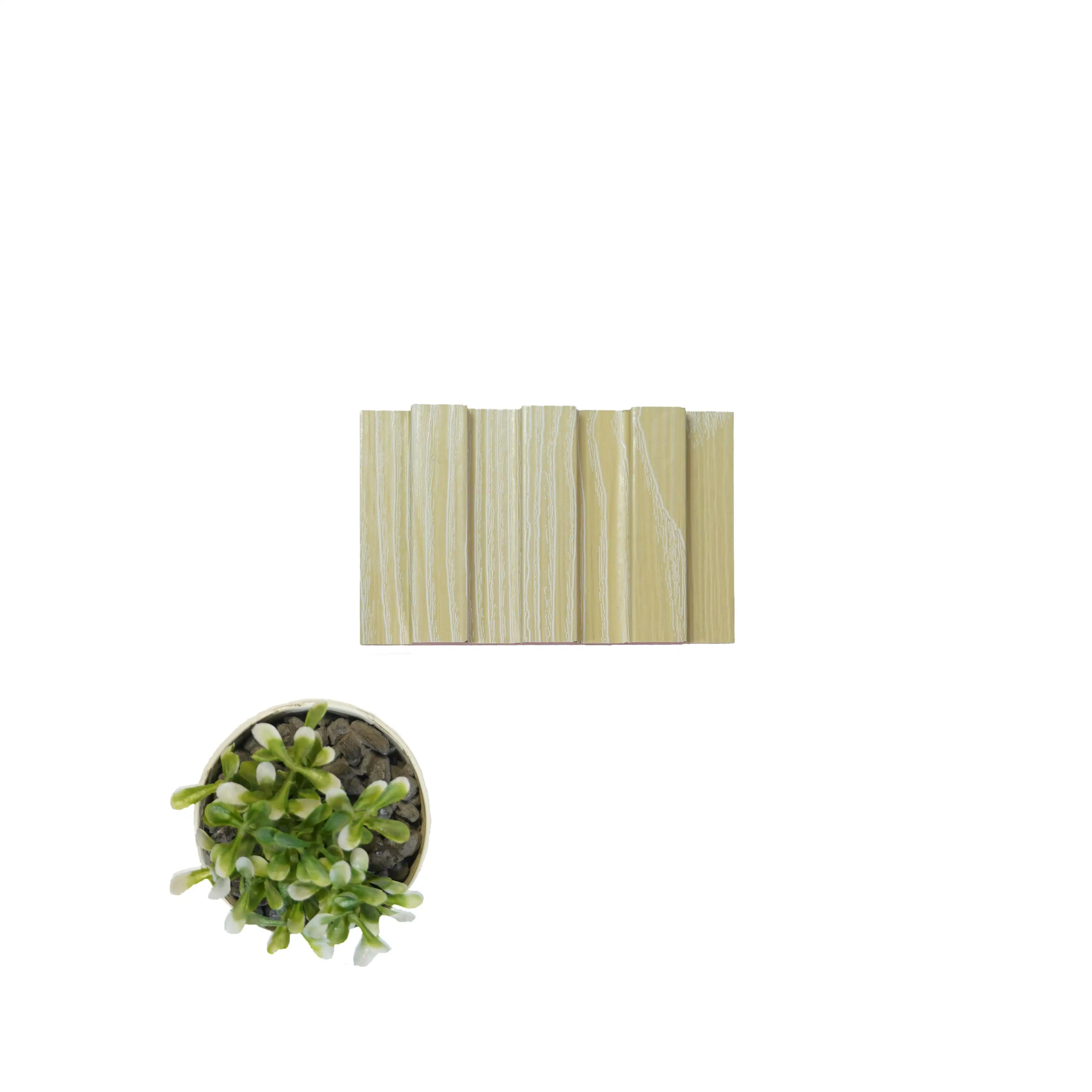 8x0.41 feet | 18 mm Beige Wood louvers (suitable for Bedroom, Hotel, Kitchen, Living Room, Office, Restaurant) | LV-22091-0