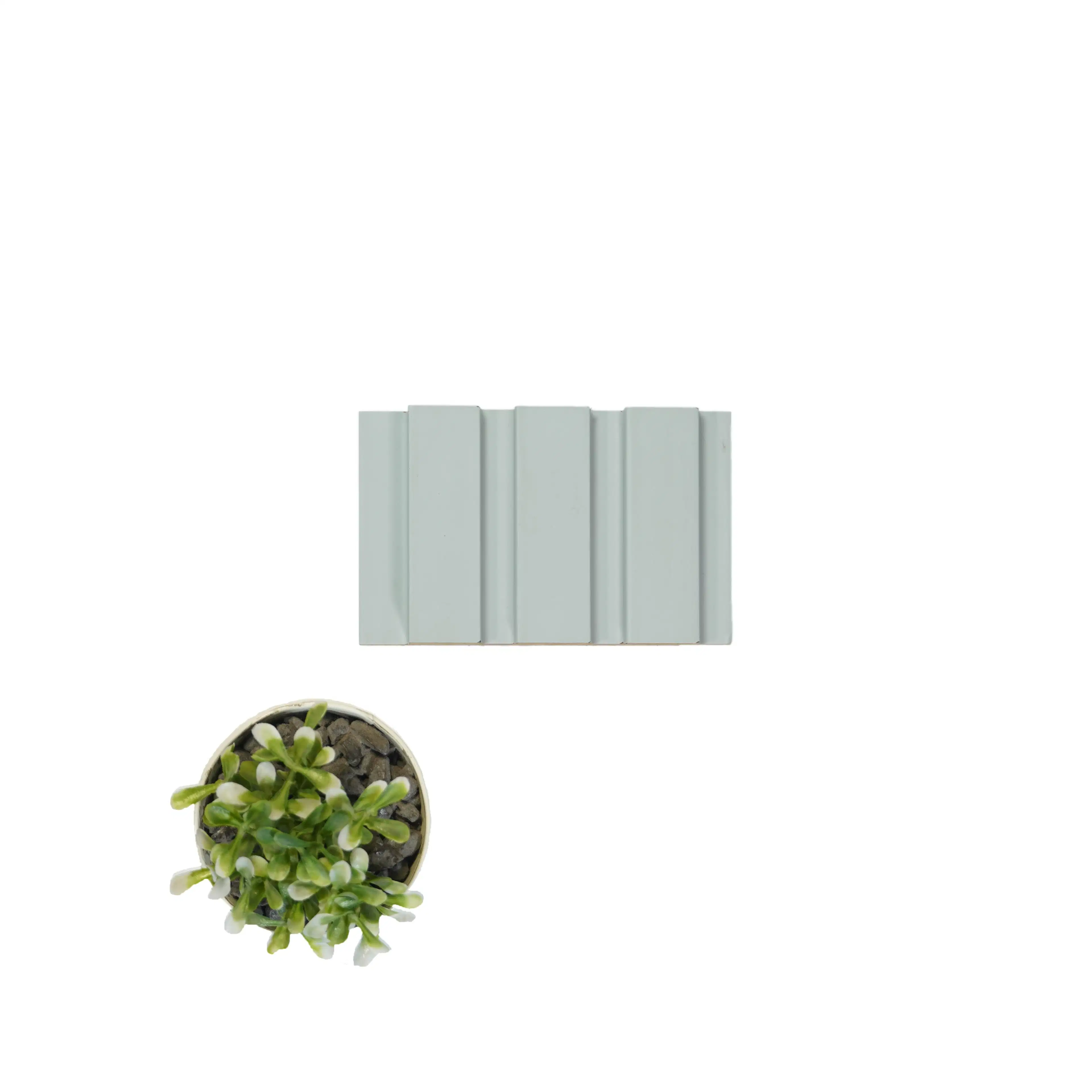 10x0.41 feet | 18 mm White louvers (suitable for Bedroom, Hotel, Kitchen, Living Room, Office, Restaurant) | LV-22097-0