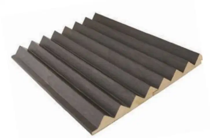 9x0.39 feet | 18 mm Black Wood louvers (suitable for Bedroom, Living Room, Office, Retail) | LV-22657-0