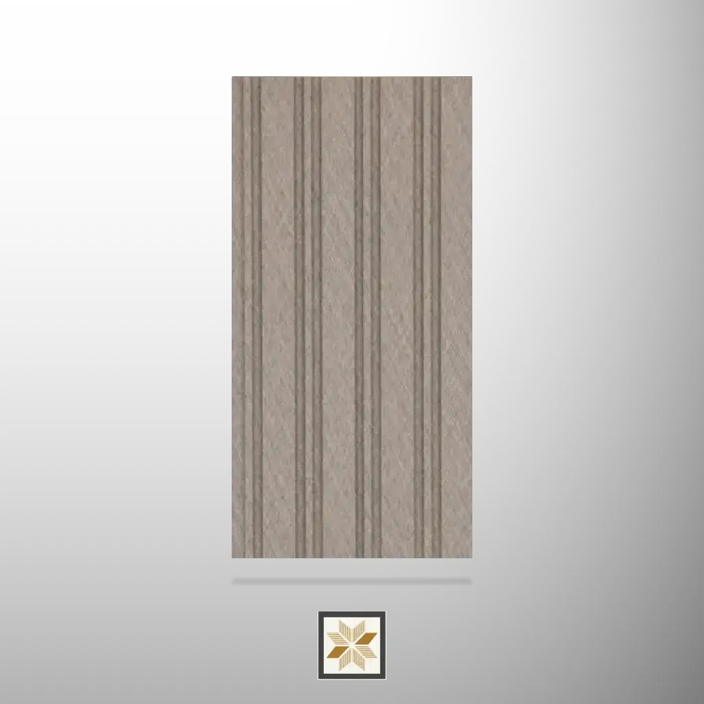8x0.39 feet | 12 mm Beige Wood louvers (suitable for Bedroom, Living Room, Office, Retail) | LV-22666-0