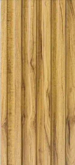 8x0.4 feet | 12 mm Brown Wood louvers (suitable for Bedroom, Hotel, Living Room, Office, Restaurant, TV Cabinet) | LV-22969-0