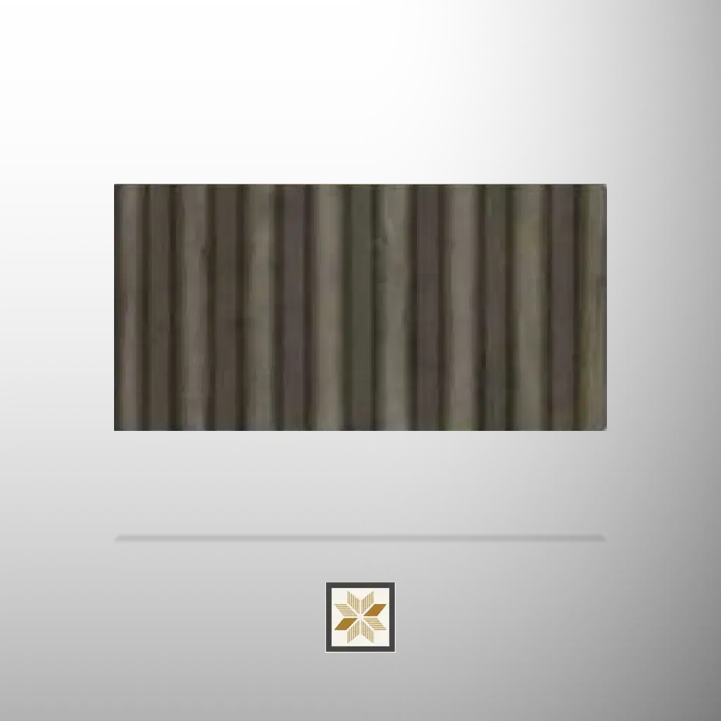 10x0.7 feet | 20 mm Brown Wood louvers (suitable for Bedroom, Hotel, Kitchen, Living Room, Office, Restaurant) | LV-23274-B-0