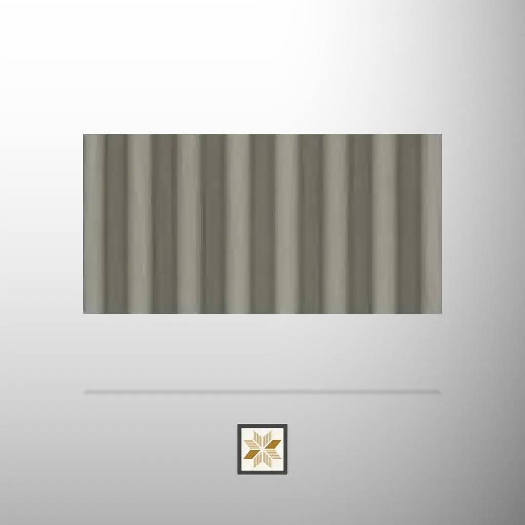 10x0.7 feet | 20 mm White Wood louvers (suitable for Bedroom, Hotel, Kitchen, Living Room, Office, Restaurant) | LV-23281-E-0