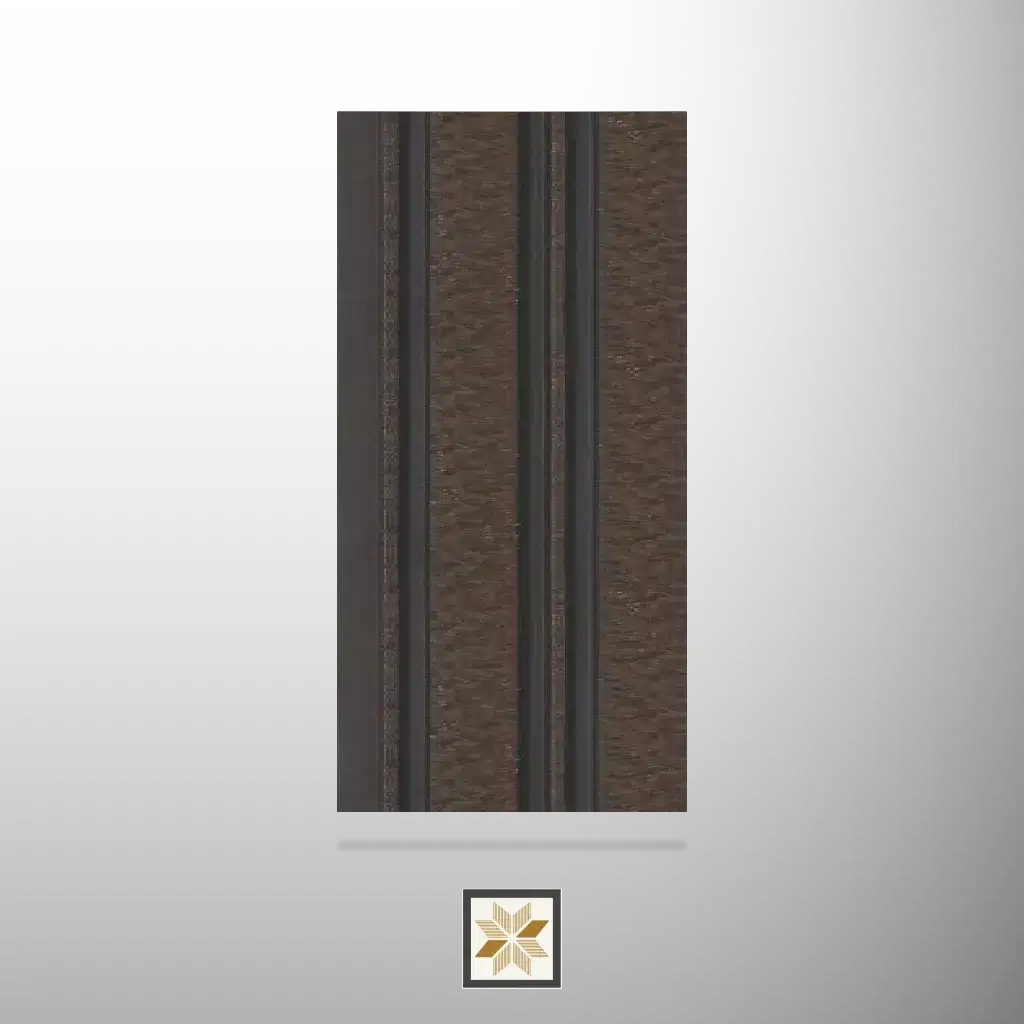 8x0.41 feet | Wenge Marble louvers (suitable for Bedroom, Living Room, Office) | LV-23582-0
