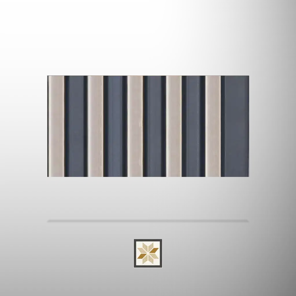 9.5x0.4 feet | 12 mm Metallic louvers (suitable for Bedroom, Living Room, Office) | LV-23606-0