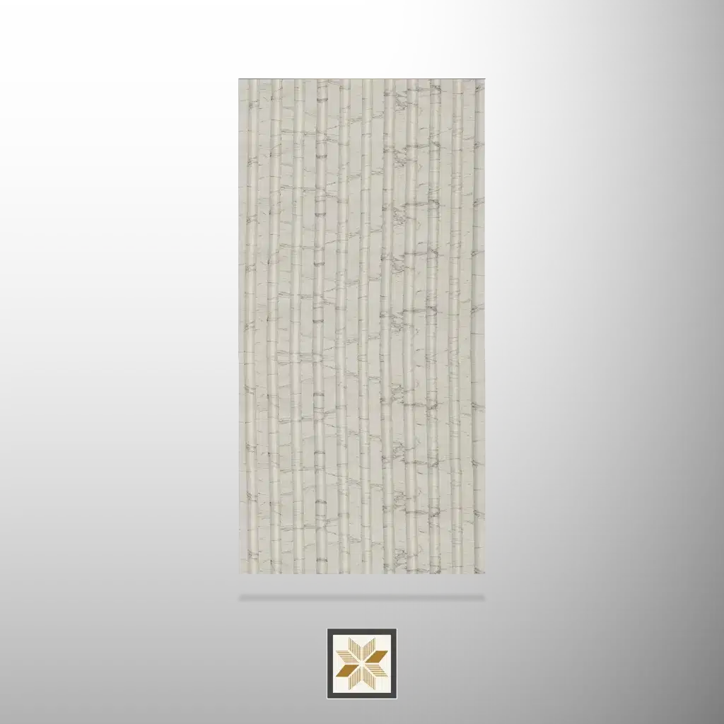 8x0.83 feet | Beige Marble louvers (suitable for Bedroom, Hotel, Kitchen, Living Room, Office, Restaurant, TV Cabinet, Wardrobe) | LV-23839-0