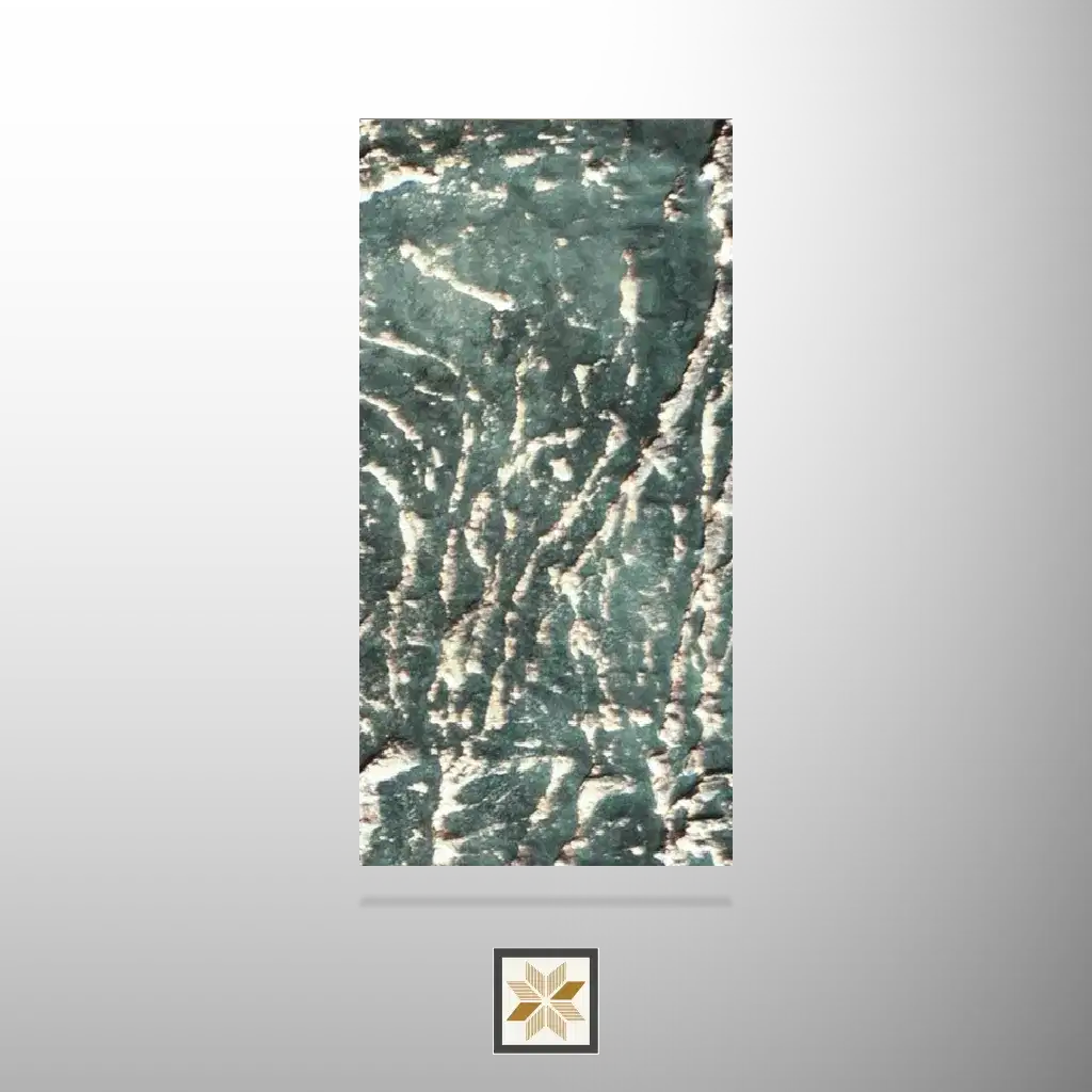 8x2 feet | 2 mm Green Stone louvers (suitable for Bedroom, Hotel, Kitchen, Living Room, Office, Restaurant, TV Cabinet, Wardrobe) | LV-24222-0