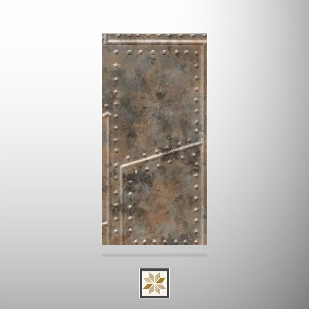 8x2 feet | 2 mm Brown Patterned louvers (suitable for Bedroom, Hotel, Kitchen, Living Room, Office, Restaurant, TV Cabinet, Wardrobe) | LV-24235-0