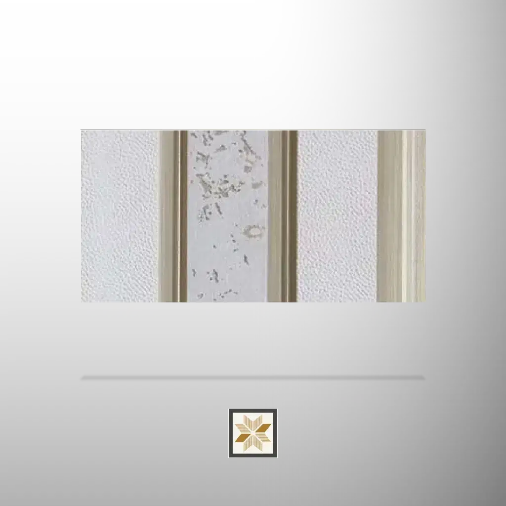 8x0.58 feet | 12 mm White Wood louvers (suitable for Bedroom, Living Room, Office, TV Cabinet) | LV-24261-0