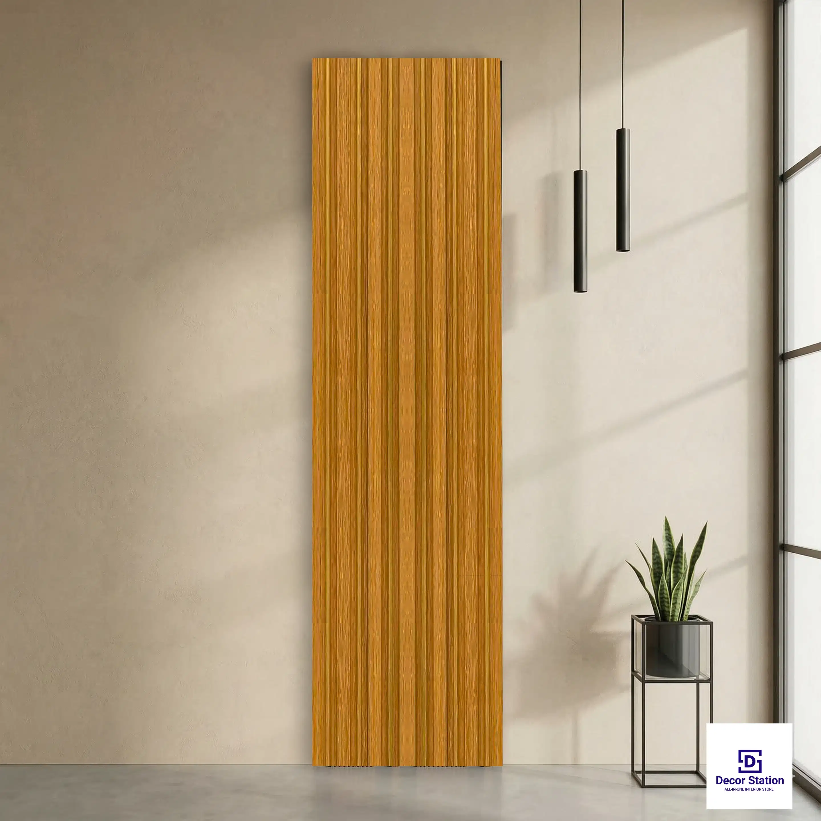 MN-9183 Brown Wood Matte 9.5x0.4 ft 11mm Wall Panel | PN-53104-A-0