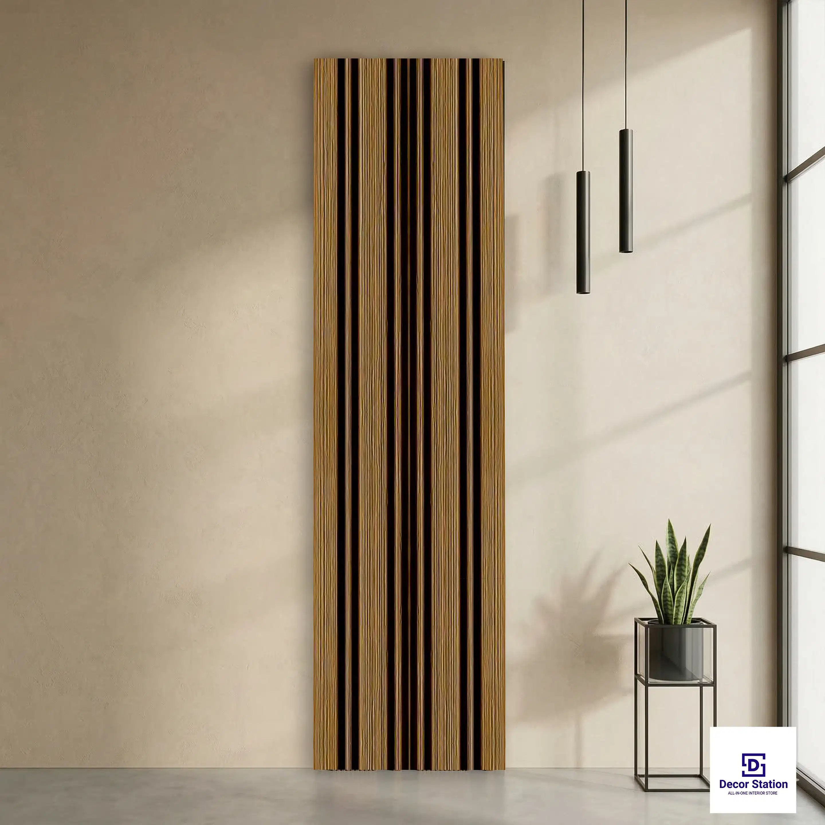 MN-9171 Dark Brown Wood Matte 9.5x0.4 ft 11mm Wall Panel | PN-53105-A-0